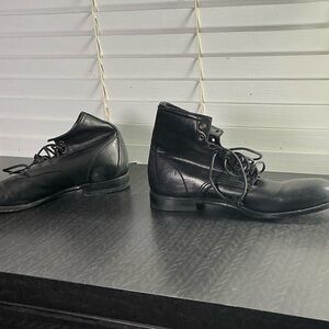 Paul smith Men's Black Leather Boots size 10 USA